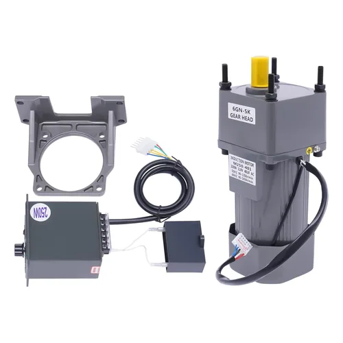 Vista 29 de 15W 10K AC110V 125 RPM Motor reductor de engranajes variable ajustable con controlador de velocidad para la industria