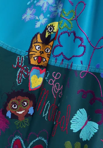 Vista 8 de Disfraz Disney Encanto Mirabel para Mujer Talla Plus Multicolor