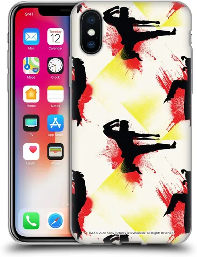 Vista 217 de Head Case Designs Funda de gel suave con licencia oficial de Cobra Kai Gold Medal Graphics compatible con Apple iPhone 7 Plus/iPhone 8 Plus