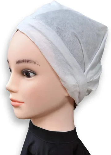 Vista 4 de DAVELEN Essential - Toalla desechable para el cabello para mujer, paquete de 100 unidades de 32 x 16 pulgadas, súper absorbentes, de secado rápido