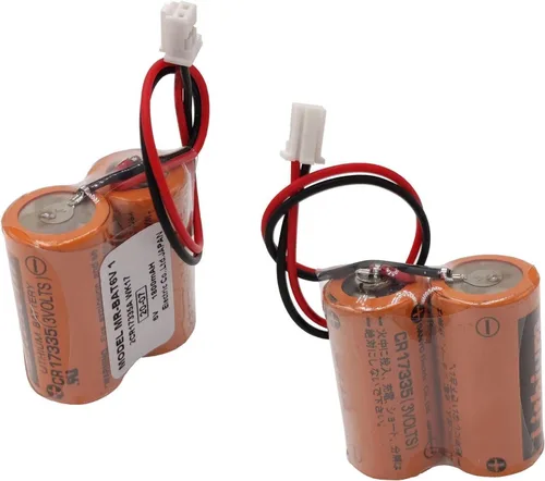 Vista 3 de SHENYANG MR-BAT6V1 2CR17335A WK17 6V 1800mAh Batería con enchufe para Mitsubishi CNC