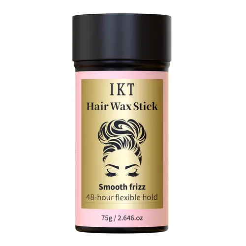 Vista 10 de Barra de cera para el cabello para mujeres y niños, barra de pomada de cera para pelucas (0.56 onzas)