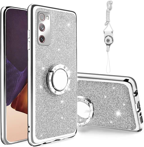Vista 29 de Funda para Samsung Note 8 de 6.3 pulgadas, para Galaxy Note 8, a prueba de golpes, con correa y soporte para anillo, para Samsung Galaxy Note 8