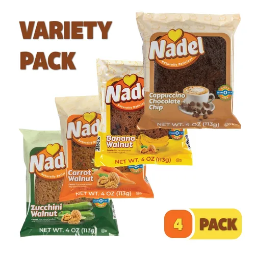 Vista 3 de Nadel - Paquete Variado de Pan Dulce Naturalmente Delicioso