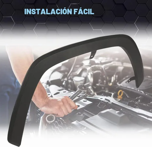Vista 5 de Guardabarros PIT66, compatible con Toyota Rav4 2019-2021