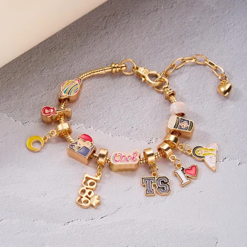Vista 7 de Pulsera de amistad para amantes de la reputación 1989 Speak Now Fearless Album Inspirado Pulsera para regalos de concierto