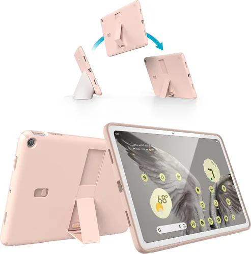 Vista 11 de Speck Funda y soporte para tablet Google Pixel 2023, parte trasera completa, delgada, resistente a los arañazos, protección contra caídas y soporte