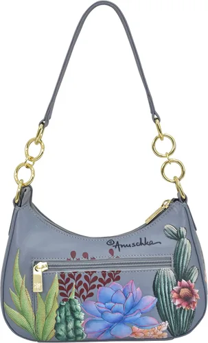 Vista 2 de Anuschka Hobo convertible pequeño pintado a mano para mujer