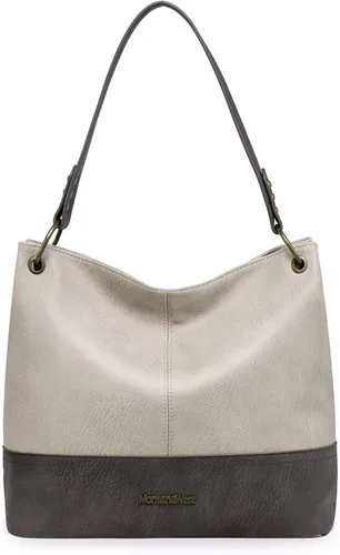 Vista 34 de Carteras para mujer, bolsos hobo para mujer, bolso de hombro holgado *Turquesa