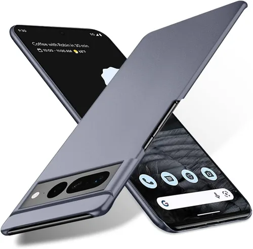 Vista 19 de Bastmei Funda para Google Pixel 7 5G (2022), extremadamente ligera, ultra ligera, súper delgada, protección de cámara, carcasa de PC dura