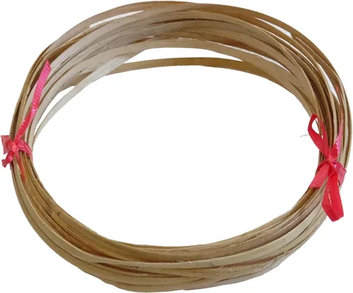 Vista 14 de Cesta de silla de muebles planos de ratán con bastón de reparación natural, marrón oscuro