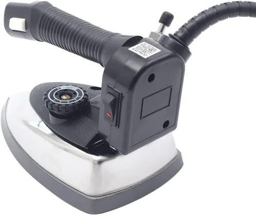 Vista 6 de Hierro de vapor industrial de la botella de alimentación por gravedad del hierro de vapor 1200W con el tanque grande de la capacidad 3L