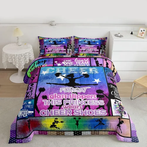 Vista 50 de Feelyou Juego de ropa de cama de sirena suave para niños y niñas, juego de edredón de escamas de peces oceánicos, tamaño individual, edredón