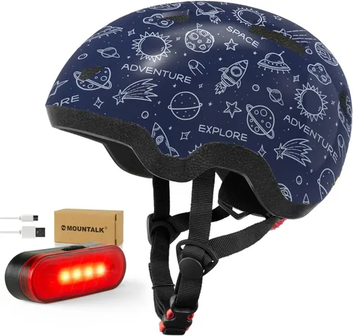 Vista 10 de MOUNTALK - Casco de bicicleta para niños/bebés, para niños de 1/2/3/4/5/6/7/8 años, cascos para niños de 5-8/8-14 años, cascos de patineta