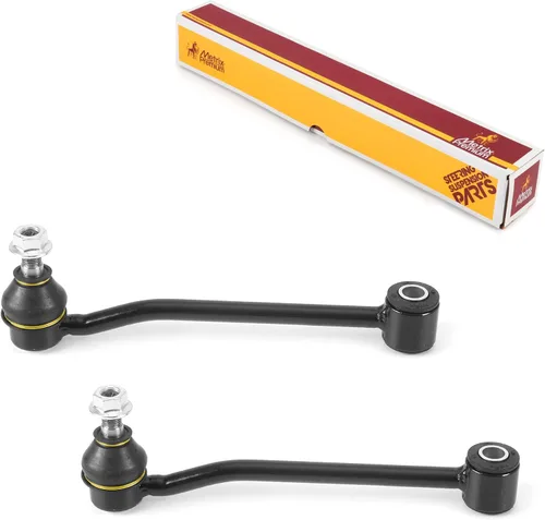 Vista 77 de Metrix Premium Chassis Parts - Kit de 2 eslabones estabilizadores de barra estabilizadora trasera para Buick Allure 05-09, Pontiac Grand Prix 97-08