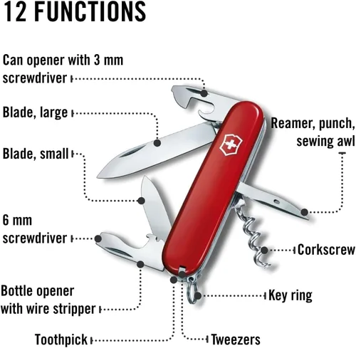Vista 8 de Victorinox - Navaja de bolsillo suiza Spartan
