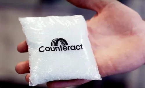 Vista 4 de Counteract Estuche a granel de cuentas de equilibrio de neumáticos/rueda de 4 onzas – SUV, neumáticos de camiones ligeros, (40) bolsas de cuentas