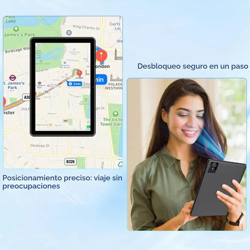 Vista 7 de Tablet de 10 Pulgadas, 2025 Android 15 Tablets, 18GB+128GB, Expansión de 1TB, Tablet Octa-Core Compatible con Widevine L1 con WiFi 6, Batería