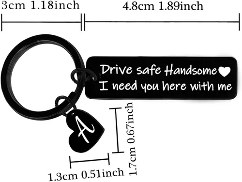 Vista 4 de Regalos para hombres para conducir, regalos guapos para hombres, regalos para él, papá, marido, novio, regalos iniciales, cumpleaños, Navidad