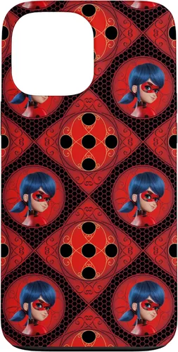 Vista 24 de Miraculous Ladybug and Cat Noir The Movie LB Pattern Case para iPhone 17