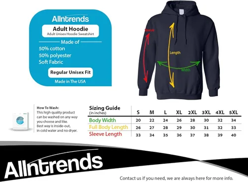 Vista 4 de Allntrends Sudadera con capucha para adultos, Harry Tattoos Cool Top con capucha