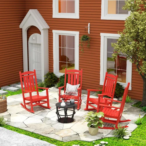 Vista 17 de WestinTrends Malibu - Mecedora para exteriores/patio, color lima
