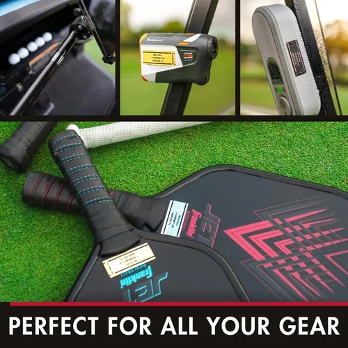 Vista 3 de Golf Essentials: Personalized ID Labels, Pro Scorecards & Game Guides. Weatherproof Accessories for Club Tracking, Stat Logging & Wagering