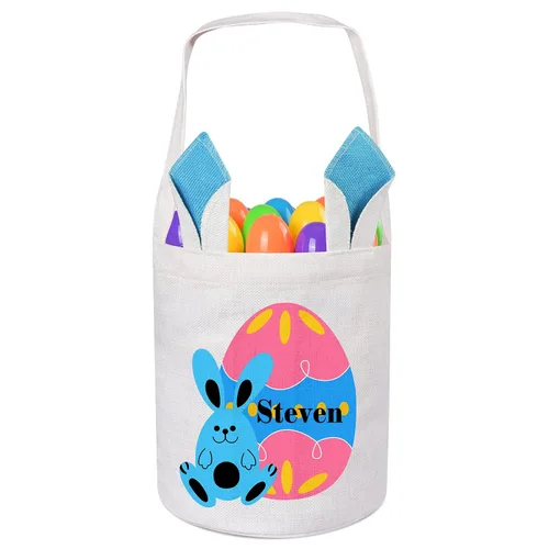 Vista 22 de Jocidea - Cesta de Pascua personalizada, cestas de Pascua personalizadas, regalos de Pascua personalizados, cesta de Pascua para niños y niños