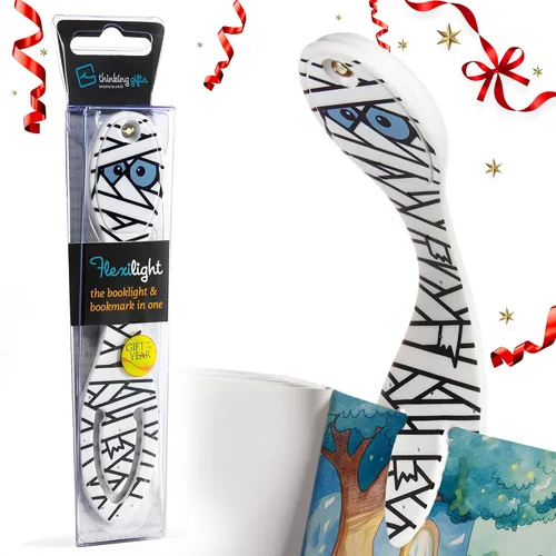 Vista 13 de Flexilight Pal - Luz de lectura 2 en 1, marcapáginas, luz LED con clip, lámpara de lectura para niños y adultos, accesorios de libro de regalo