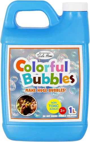 Vista 15 de Solución concentrada de burbujas Lulu Home, repuesto de 1 L/33.8 onzas para máquinas de burbujas, varitas gigantes y sopladores - hasta 2.5 galones