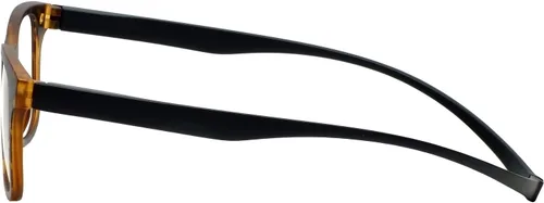 Vista 3 de Magz Chelsea - Gafas de lectura clásicas Tortoise Havana Gold para hombres y mujeres, para colgar en el cuello, magnéticas, con cierre de presión