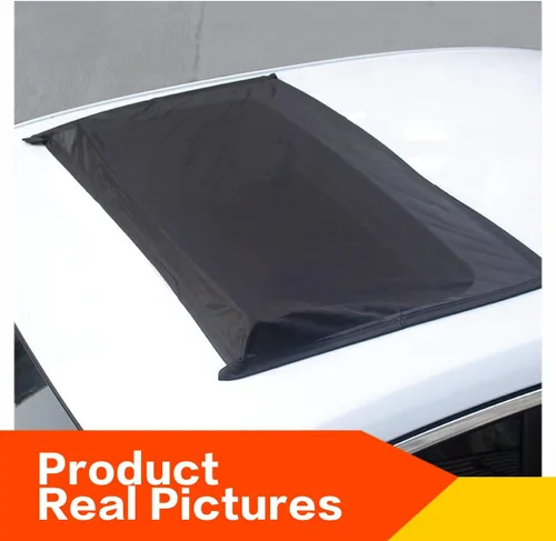 Vista 3 de Parasol magnético de malla para techo de coche, red magnética de protección solar, cubierta de techo de coche, pantalla magnética de techo con malla