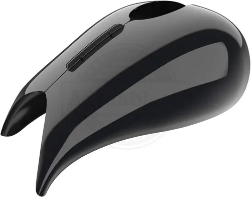 Vista 55 de Cubierta de tanque de combustible estirada para motocicleta Harley, cubiertas de tanque de 1 galón, protectores de combustible. Compatible