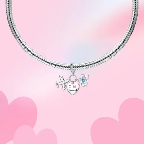Vista 2 de Dije colgante de plata de ley 925 con diseño de corazón de la Biblia para mamá, esposa, familia, familia, amigos