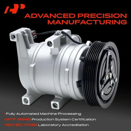 Vista 3 de A-Premium Compresor A/C con embrague compatible con Mazda 3 2.3L 2007-2009, 6 2.3L 2006-2007, turbocompresor, cuerpo Mazdaspeed