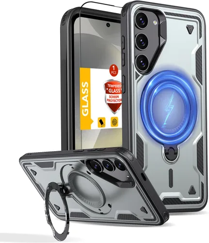 Vista 25 de Funda magnética para Google Pixel 9A compatible con cargador inalámbrico MagSafe, para Pixel 9A, funda de teléfono integrada de 360 °, con 2