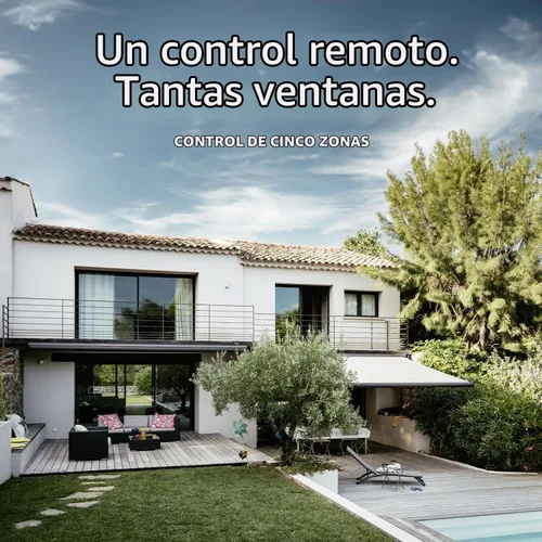 Vista 6 de somfy Telis 4 RTS Control remoto de patio – 5 canales – Control remoto de repuesto para persianas y persianas de exteriores – Mi función programable
