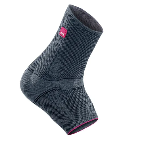 Vista 3 de Medi Levamed Knit Tobillera para Hombre y Mujer Silver III Knit ankle support with medial and lateral silicone inserts, elastic breathable fabric