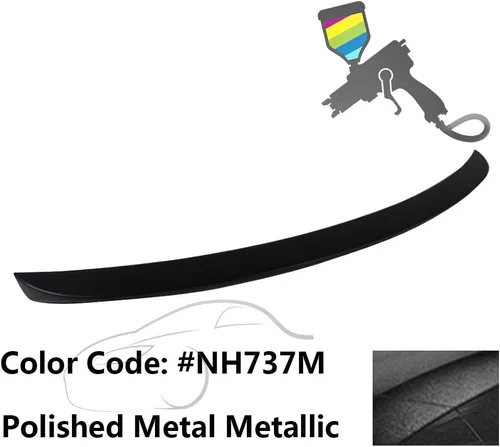 Vista 17 de IKON MOTORSPORTS Alerón de maletero compatible con Honda Accord Coupe 2008-2012 de 2 puertas, estilo de fábrica pintado #B536P azul real perla ABS
