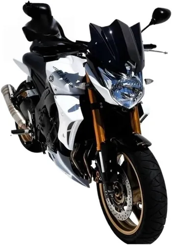 Vista 4 de For YA&MAHA FZ 8 screen 2010 2011 2012 2013 2014 2015 2016 2017 Motorcycle Black Windshield Windscreen Deflector Fairing Cove(Black)