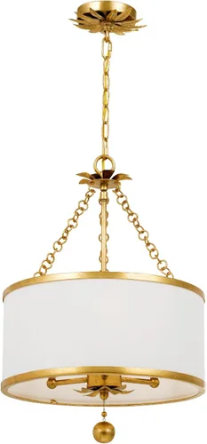 Vista 12 de Crystorama Broche - Candelabro de 8 luces de oro antiguo, lámpara de techo - Candelabros para pasillo, sala de estar, vestíbulo, granja - Candelabro