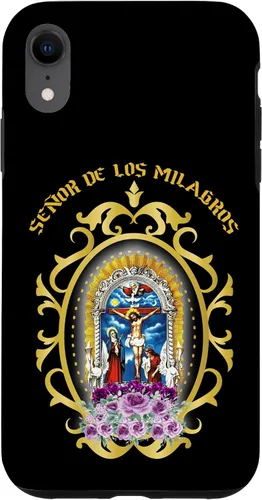 Vista 25 de El Señor de Los Milagros es el patrón de la funda peruana Lima Perú para iPhone 17