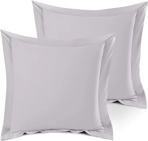 Vista 73 de Nestl Juego de 2 fundas tipo sham de almohada suaves - Fundas de almohada de microfibra de doble cepillado - Fundas de almohada de cama premium