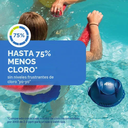 Vista 4 de FROG @ease - Cartuchos de repuesto SmartChlor para spas de natación, paquete de 3