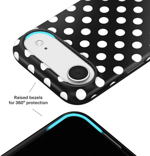 Vista 1179 de VELVET CAVIAR Funda para iPhone 15, compatible con MagSafe, probada contra caídas de 10 pies, fundas protectoras de diseño, leopardo color rosa
