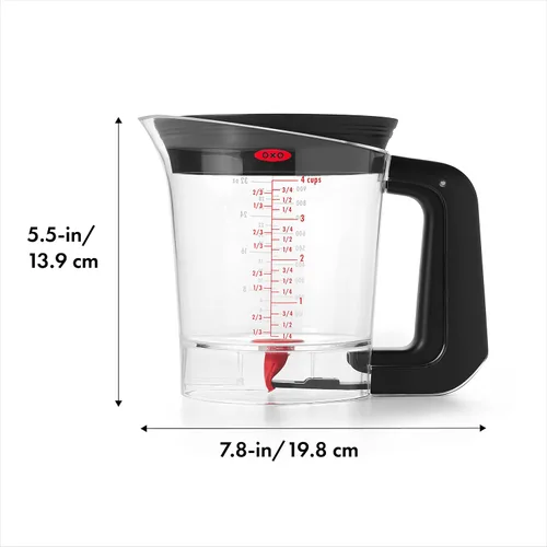 Vista 3 de OXO Good Grips Good Gravy Separador de grasa de 4 tazas