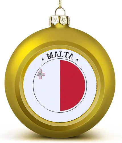 Vista 8 de Adorno de bola de Navidad de Marruecos, bandera de Marruecos, bandera de las naciones, adornos colgantes, recuerdo, regalo para árbol de Navidad