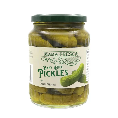 Vista 9 de Mama Fresca Baby Dill Pickles - Tarro de 12 onzas líquidas (paquete de 6)