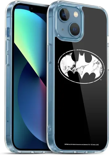 Vista 275 de Head Case Designs Funda de gel con licencia oficial de Batman DC Comics Bat Signal Logos [protección de grado militar] compatible con Apple iPhone 7