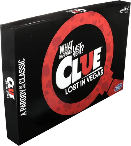 Vista 5 de Juego de mesa Clue Lost in Vegas The Classic Whodunnit Parody Mystery Game